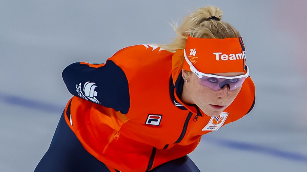 olympisch verslaggever verwart mariah en matilda met elkaar tijdens verslaggeving.