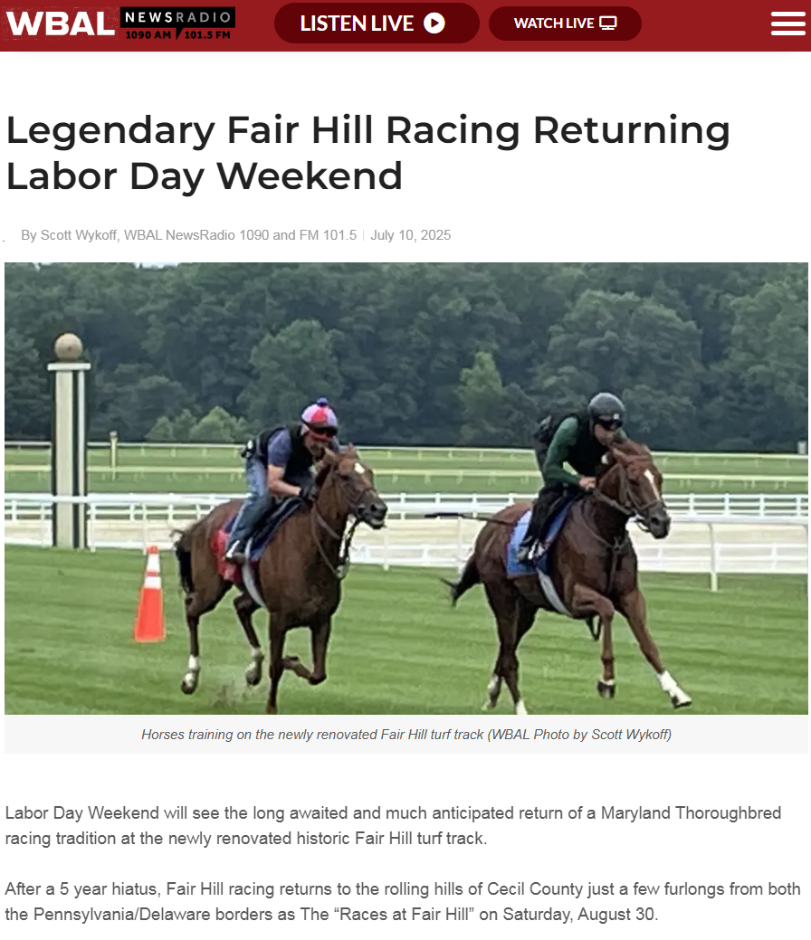 het maryland fair hill 5-sterren paardensportevenement van 2026 is geannuleerd. lees meer over de annulering en de gevolgen voor deelnemers en fans.